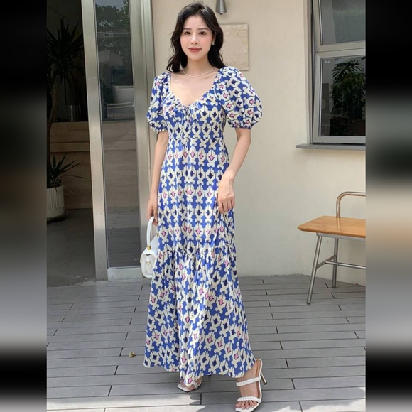 NWT Zara Printed Midi Dress - 3139/725 - Picture 6 of 16